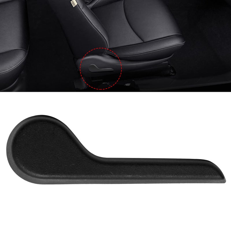 HUSUKU Seat Recliner Handle RH Passenger Side Front Ebony for Chevy GMC Pickup Truck SUV Black Replaces 15232598 OE GM2511BFL - Image 3