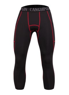 CANGHPGIN Men Quick Dry Breathable Sports Pants Red  - Image 1