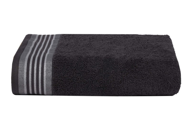 Casa Copenhagen, HS3.10 Germany Design - He & She Super Soft Collection Cotton 6 Piece Hand Towels Set (40 x 60 cm) - Mirage Grey & Granite Grey - Image 2