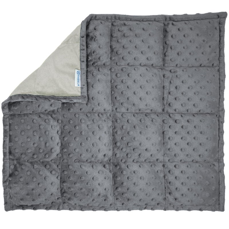 Harkla Weighted Lap Pad for Kids Grey