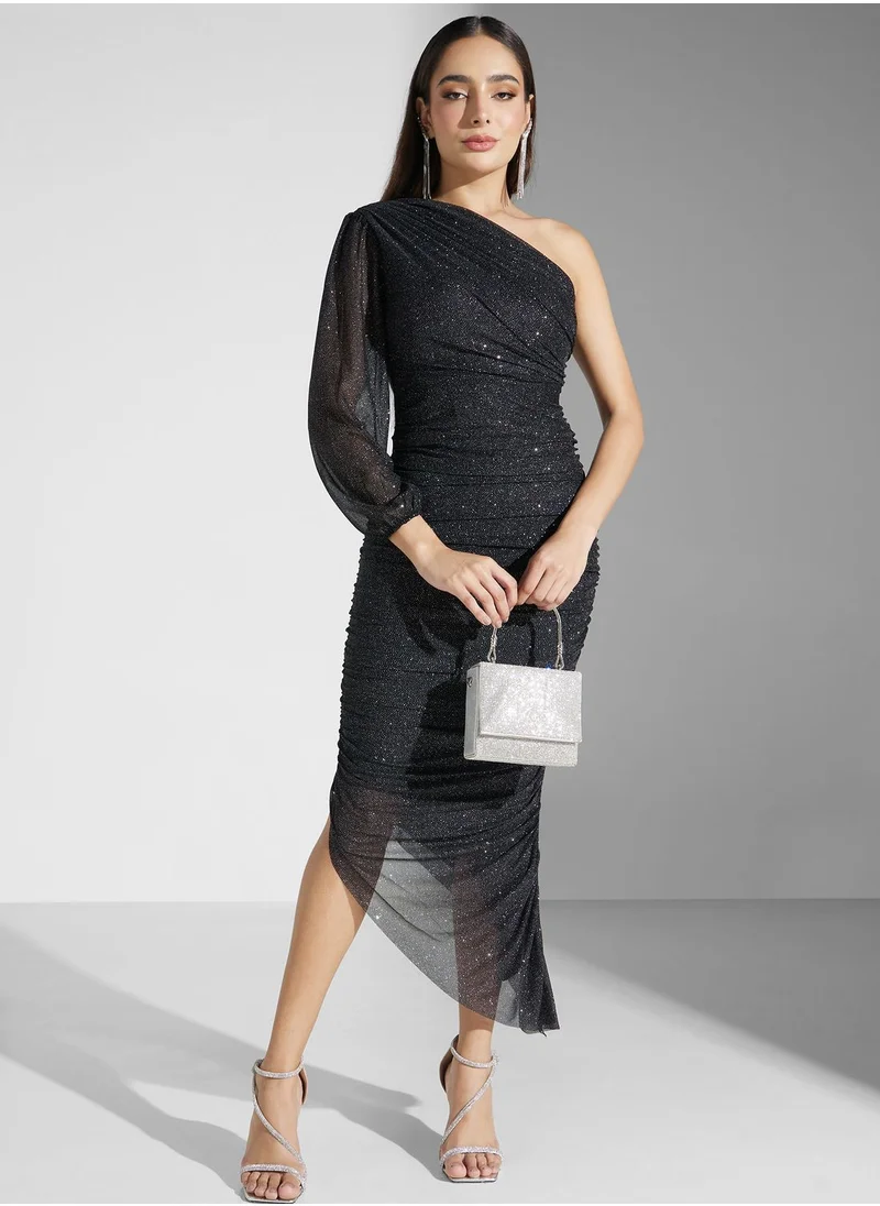 Ella Limited Edition One Shoulder Ruched Dress