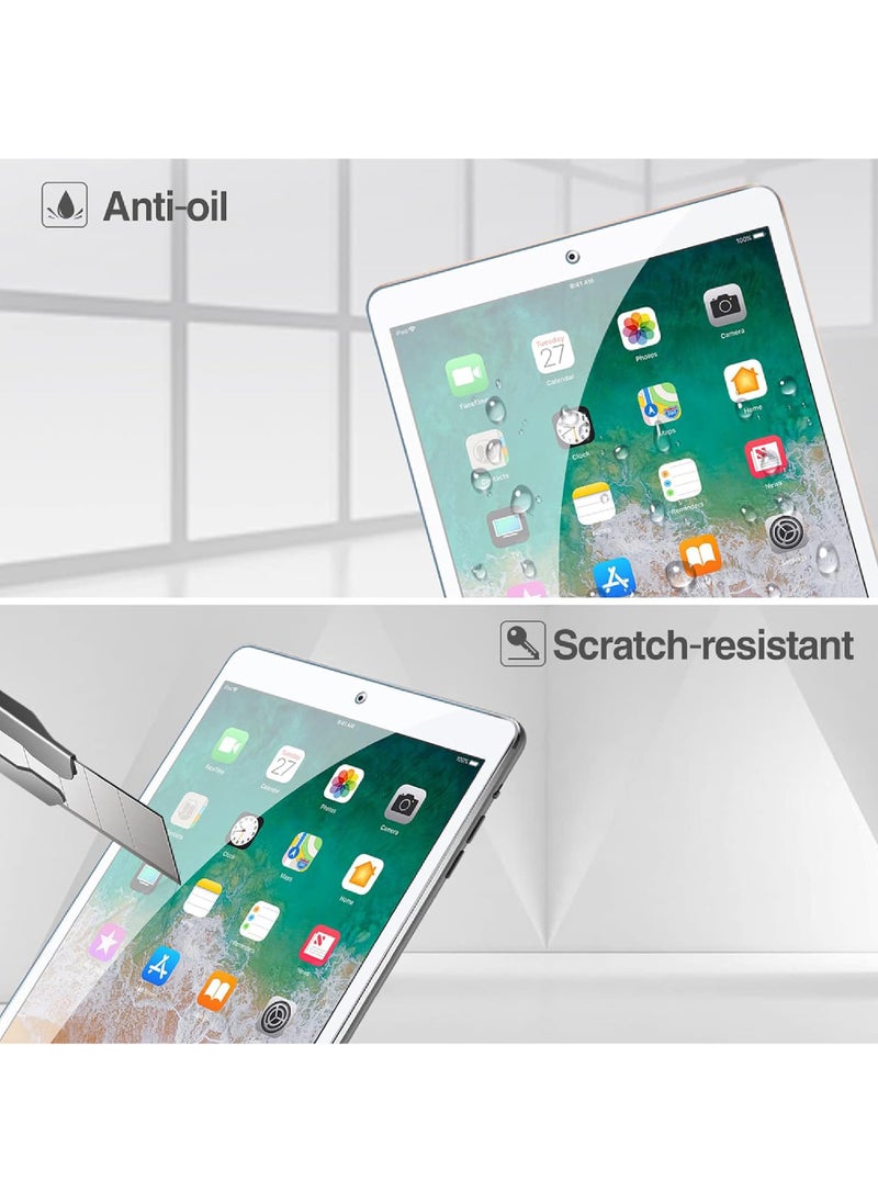 Rock Pow iPad 9.7" (2018 & 2017) / iPad Pro 9.7 / iPad Air 2 / iPad Air Screen Protector Anti Scratch Tempered Glass Screen Film Guard for iPad 9.7 6th / 5th Gen Pro 9.7 iPad Air 1 Air 2  - Image 5