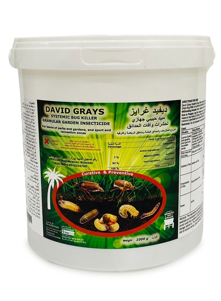 general DAVID GRAYS Systemic Bug Killer Granula Garden Insecticide 1 kg - Image 1