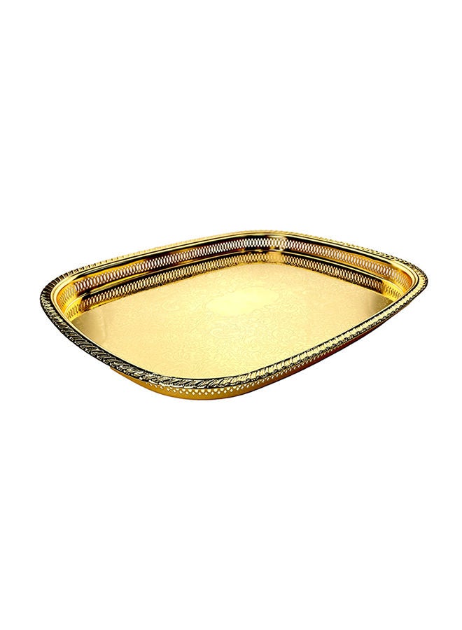 ZOLTEN Silverplated Large Size Rectangle Tray - Image 1