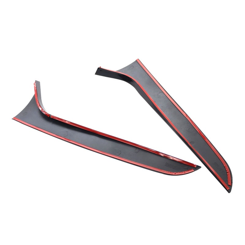 Rear Window Side Spoiler Spoiler Canard Canards Splitter Replacement for Audi A4 B8 Allroad Avant 2009-2016 - Image 2