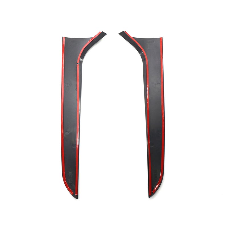 Rear Window Side Spoiler Spoiler Canard Canards Splitter Replacement for Audi A4 B8 Allroad Avant 2009-2016 - Image 3