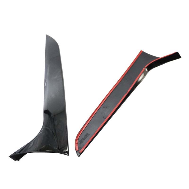 Rear Window Side Spoiler Spoiler Canard Canards Splitter Replacement for Audi A4 B8 Allroad Avant 2009-2016 - Image 5