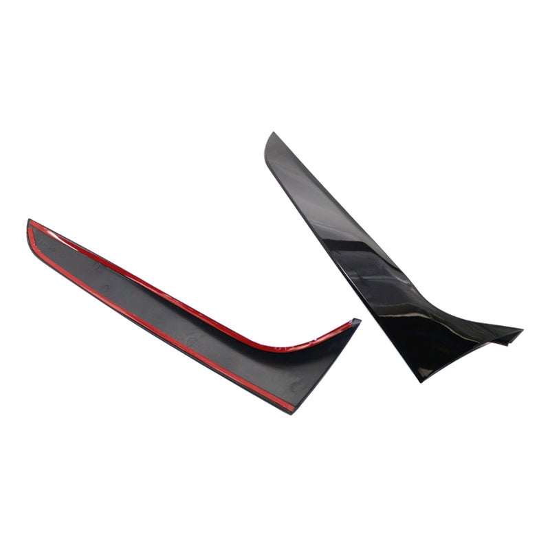 Rear Window Side Spoiler Spoiler Canard Canards Splitter Replacement for Audi A4 B8 Allroad Avant 2009-2016 - Image 4