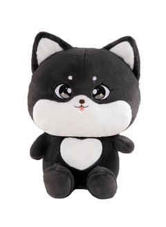 SYOSI Black Cat Plush, Lovely Cat Stuffed Animal Cat Plushie Pillow for Hugging Plush Squishy Pillow Toy for Kids (9.8")  - Image 1
