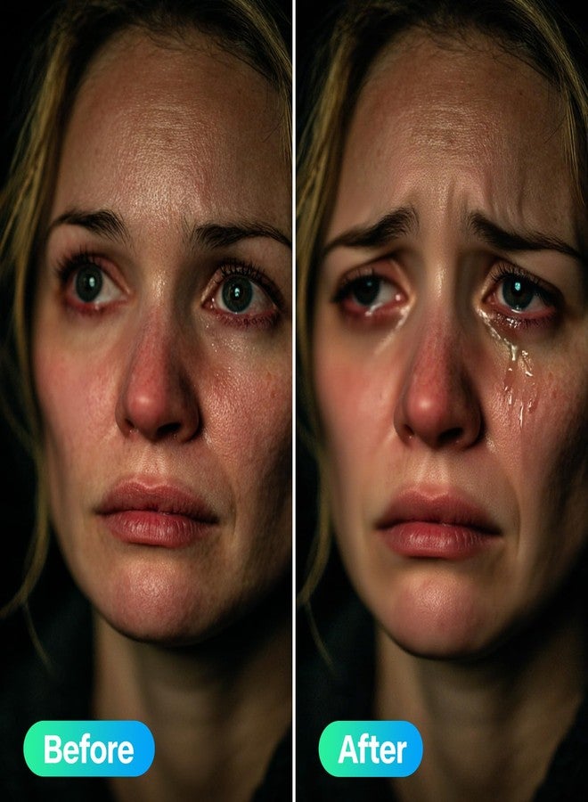 Go Ho عصا تمزق احترافية وعصا بكاء (منتول طبيعي) لأزياء الهالوين - تأثير دموع واقعي لمكياج المؤثرات الخاصة، الأفلام، المسرح، التمثيل - تركيبة آمنة - Image 3