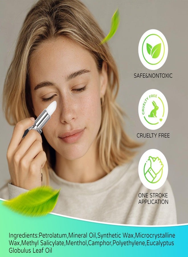 Go Ho عصا تمزق احترافية وعصا بكاء (منتول طبيعي) لأزياء الهالوين - تأثير دموع واقعي لمكياج المؤثرات الخاصة، الأفلام، المسرح، التمثيل - تركيبة آمنة - Image 4