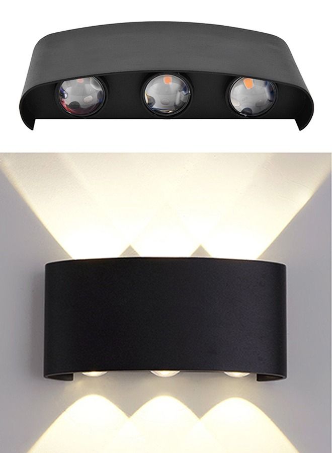 Target LED Wall Light Aluminium Waterproof Outdoor Light 6W - Image 1