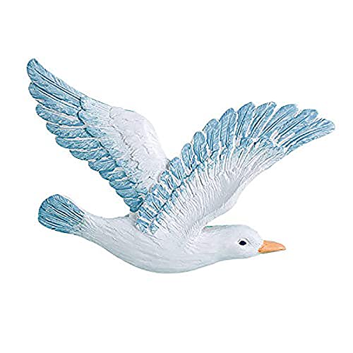 Karigaari - Ideas Hand Crafted Creative Set of 3 Flying Birds Wall Hanging Figures Wall Decorations Living Room Wall Decorations - Image 4