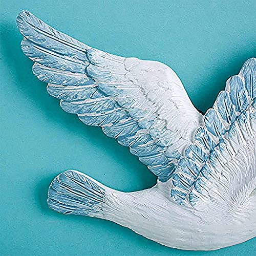 Karigaari - Ideas Hand Crafted Creative Set of 3 Flying Birds Wall Hanging Figures Wall Decorations Living Room Wall Decorations - Image 5