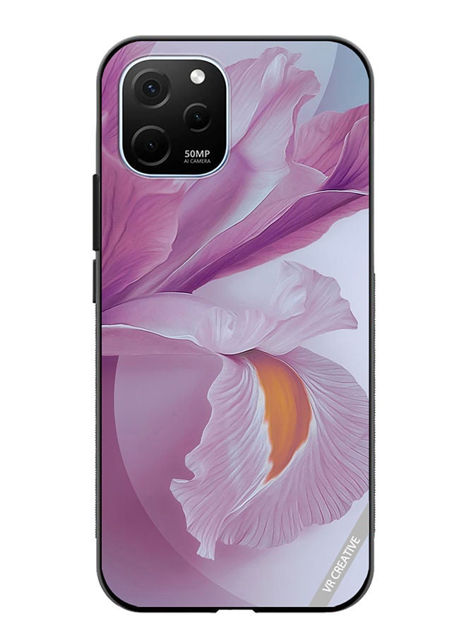 VR CREATIVE Protective Case Cover For Huawei Enjoy 50z Flower Design Multicolour - Image 1
