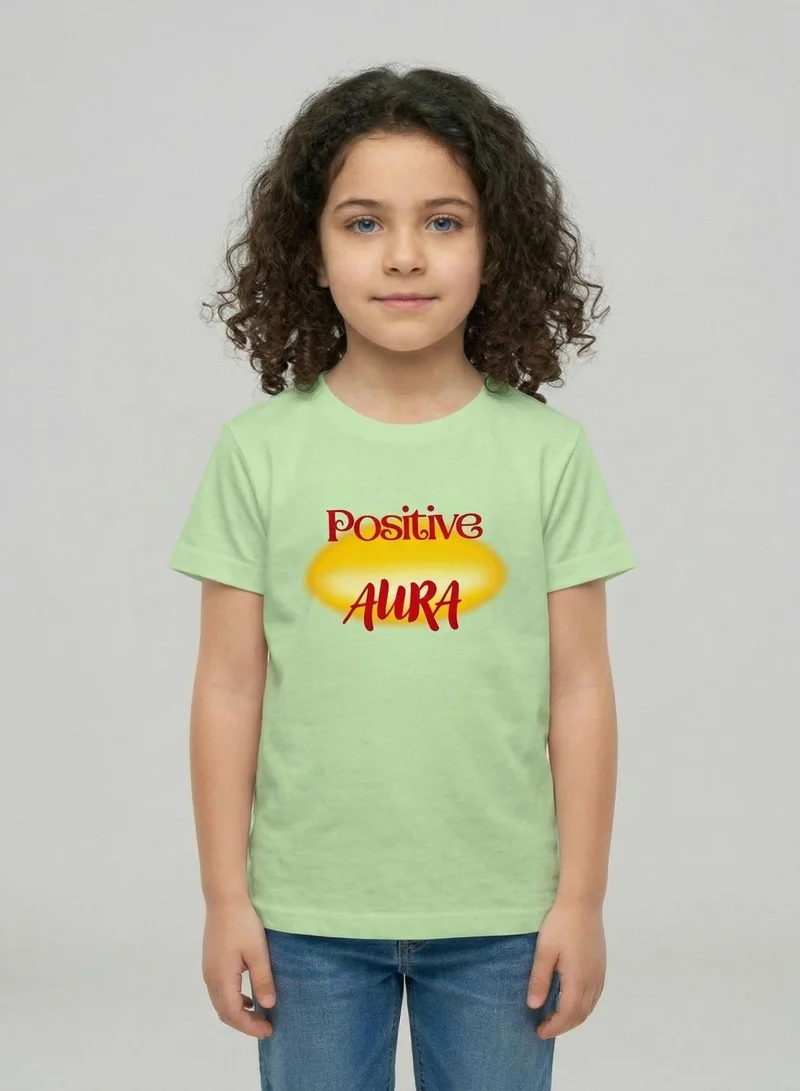 Babyqlo Unisex Positive Aura Graphic Print T-Shirt