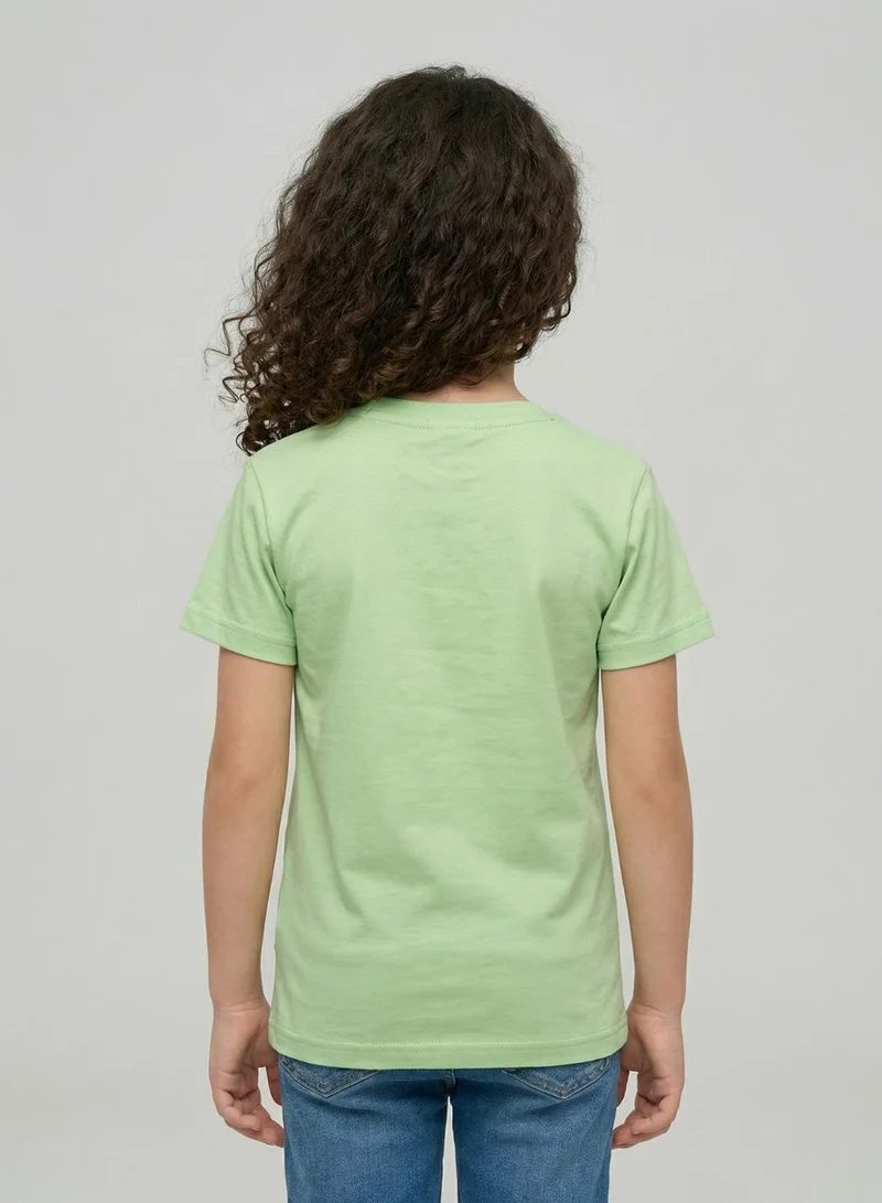 Babyqlo Unisex Positive Aura Graphic Print T-Shirt