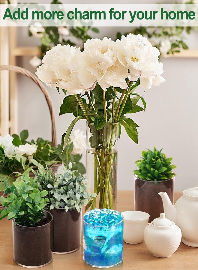 meekoo 3 Pcs Flower Acrylic Vase Cylinders Round Decorative 4 x 4 in Vase Break Resistant Acrylic Flower Cylinder for Centerpieces Floral Home Wedding Table Decoration(Clear) - Image 5