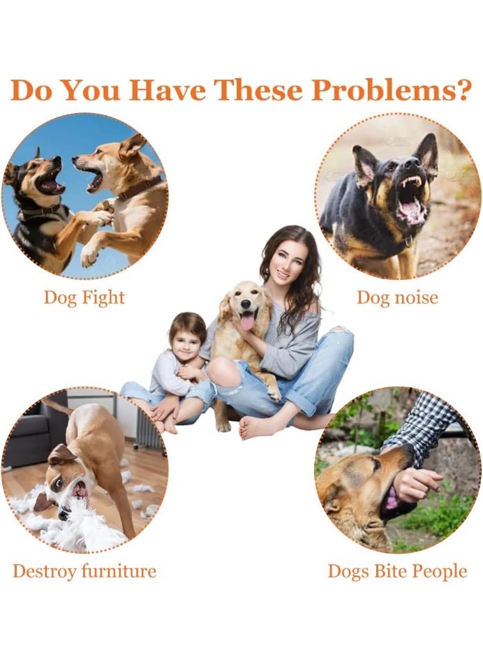 لاكي نوف جهاز طارد للكلاب والقطط بالموجات فوق الصوتية، مضاد للنباح، جهاز تدريب على التوقف عن النباح، مزود بمحول طاقة ومصباح LED يعمل بالموجات فوق الصوتية مع ضوء كشاف. - Image 2