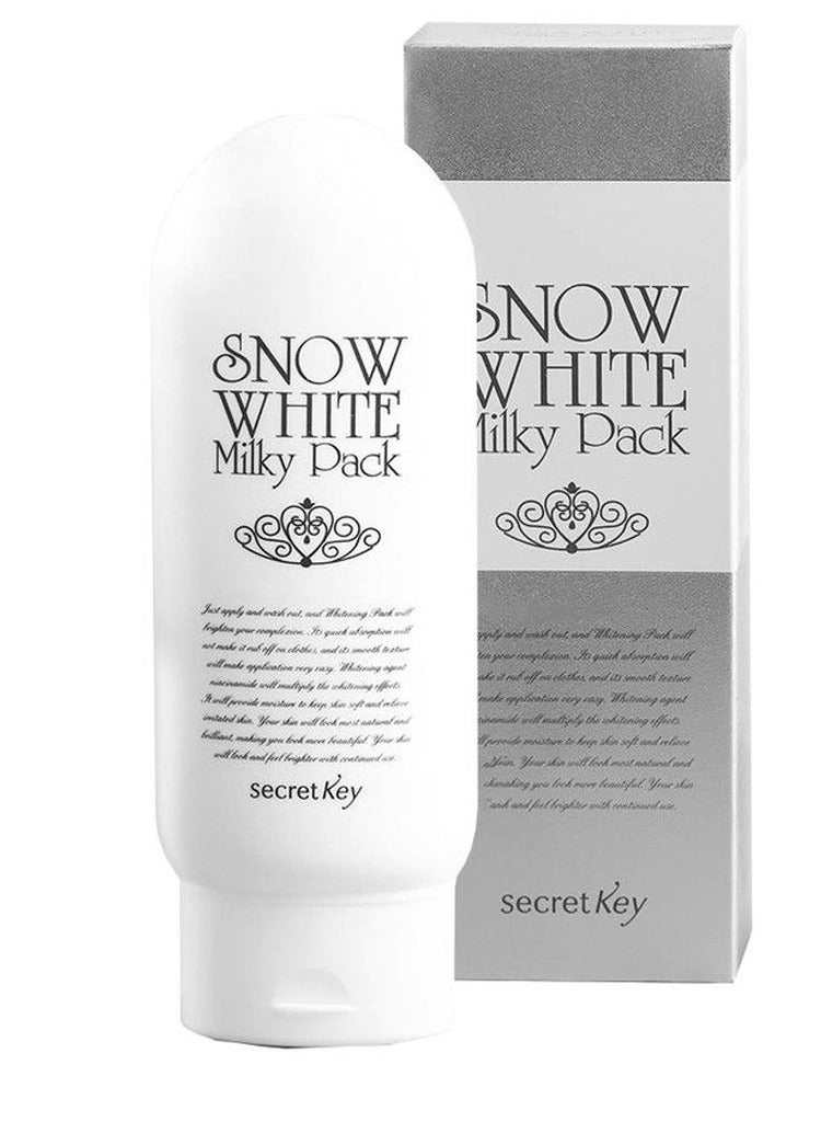 Secret Key [Secret Key] Snow White Milky Pack 200g, Korea cosmetic, Brightening, Moisturizing - Image 1