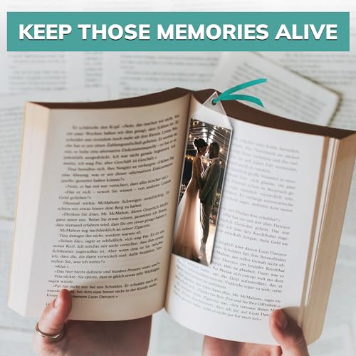 pbf PHOTO BOOTH FRAMES Photo Booth Frames - 100 Premium Vinyl Photo Booth Bookmark Sleeves 2 1/4 X 6 1/4 for Wedding 2x6 inch Photo Booth Sleeve - Image 3