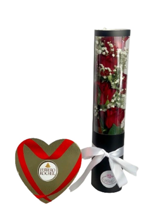 wardi Red Stand Bouquet Combo 1
