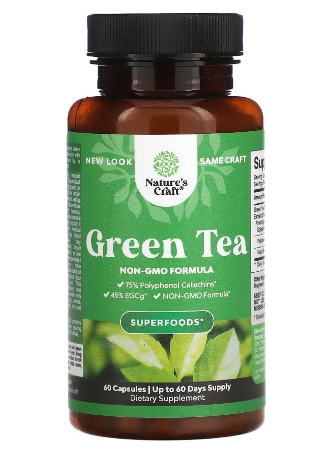 Nature's Craft Green Tea 60 Capsules