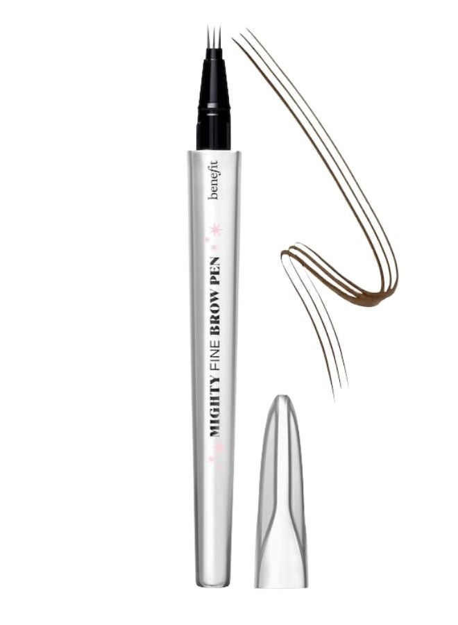 Benefit Cosmetics Mighty Fine Waterproof Brow Pen 0.5ml – Shade 4.5 Neutral Deep Brown – Precision, Longwear, Smudge-Proof Brow Pen - Image 1