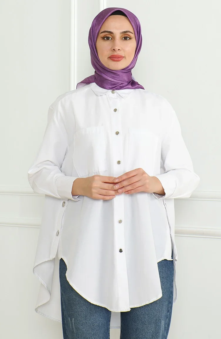 Sefa Merve Karaca Crystal Scarf 81053-14 Violet