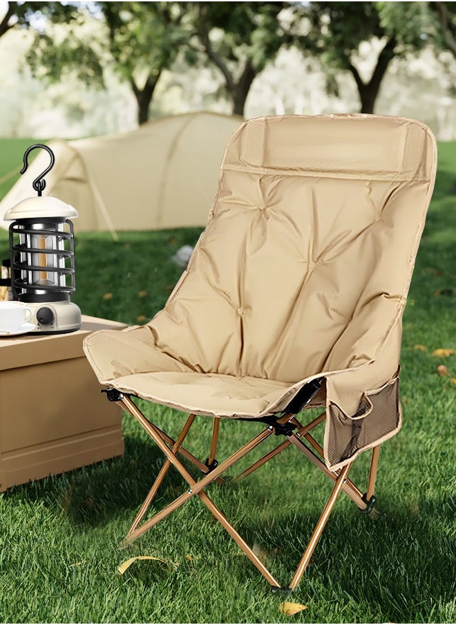 Camp Lounge Chairs for Outdoor Waterproof Camping Chair with Storage Bag Camping Chair Oversized Portable Folding with Padded Seats - pzsku/Z79943C742A9AF58A623CZ/45/_/1731404521/22003943-3163-4ba6-9e4d-02da2693783c