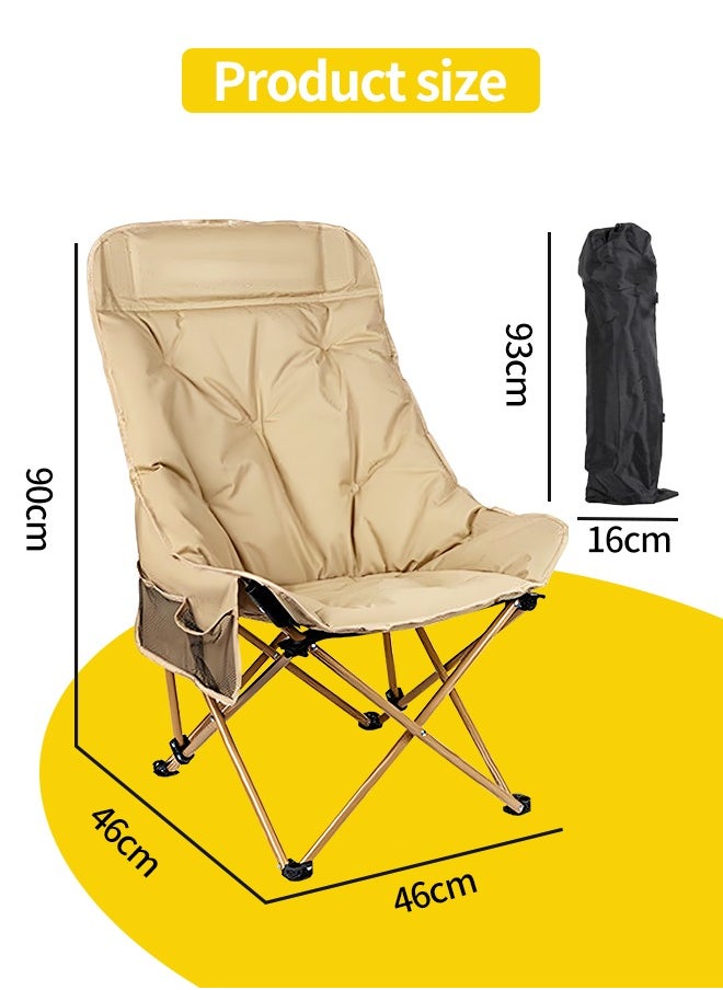 Camp Lounge Chairs for Outdoor Waterproof Camping Chair with Storage Bag Camping Chair Oversized Portable Folding with Padded Seats - pzsku/Z79943C742A9AF58A623CZ/45/_/1731404531/c55650d6-7611-4f55-8a28-634fae6d70ee