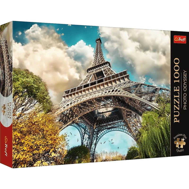 Trefl - Odyssey Eiffel Tower in Paris, France Premium Puzzle 1000 Pieces - 10815 - Image 1