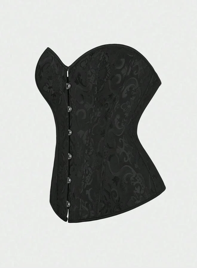 تايك تو Tie-Up Back Body Corset Shaping Top