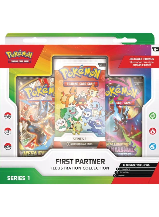 Pokemon Pokémon TCG: First Partner Illustration Collection—Series 1 - Image 1