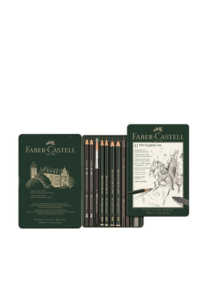 مجموعة أقلام رصاص جرافيت بيت ١١ قطعة