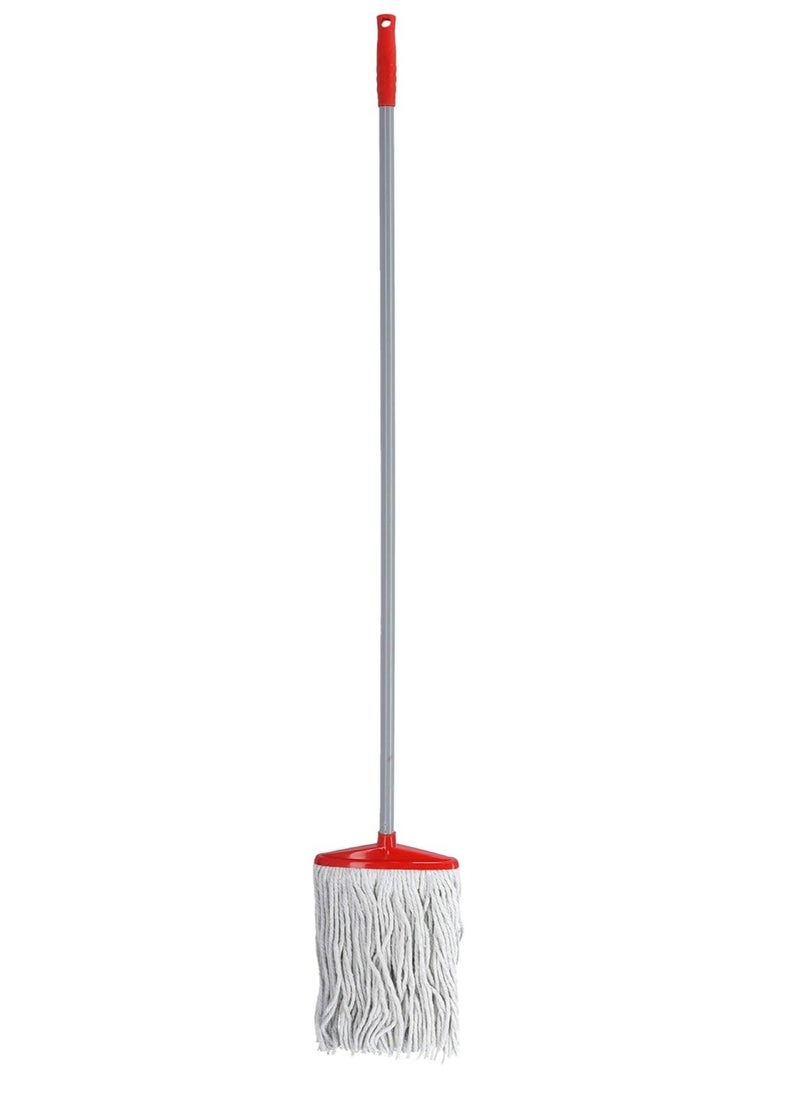 MARK STORE - Cotton Mop for Floor cleaning with handle Super Absorbent 100% Microfiber Threads, For All Types of Surfaces, Durable Design, Faster Dehydration, Multicolor - Image 1