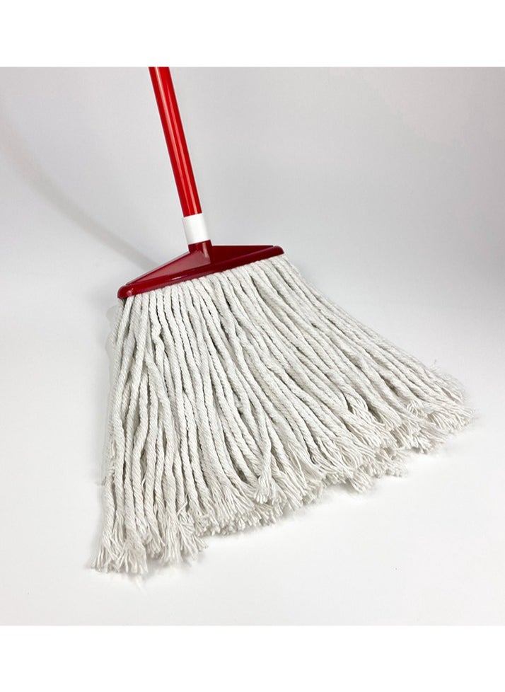 MARK STORE - Cotton Mop for Floor cleaning with handle Super Absorbent 100% Microfiber Threads, For All Types of Surfaces, Durable Design, Faster Dehydration, Multicolor - Image 1