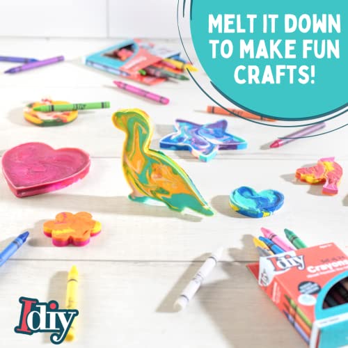 SCS Direct IDIY Individually Packaged Wrapped Boxes Wax Crayons (20 Packs, 24 colors, 480 pc total) -ASTM Safety Tested, For Kids, Teachers, Bulk Art Classrooms, Back To School Supplies, Summer Craft Projects - Image 5