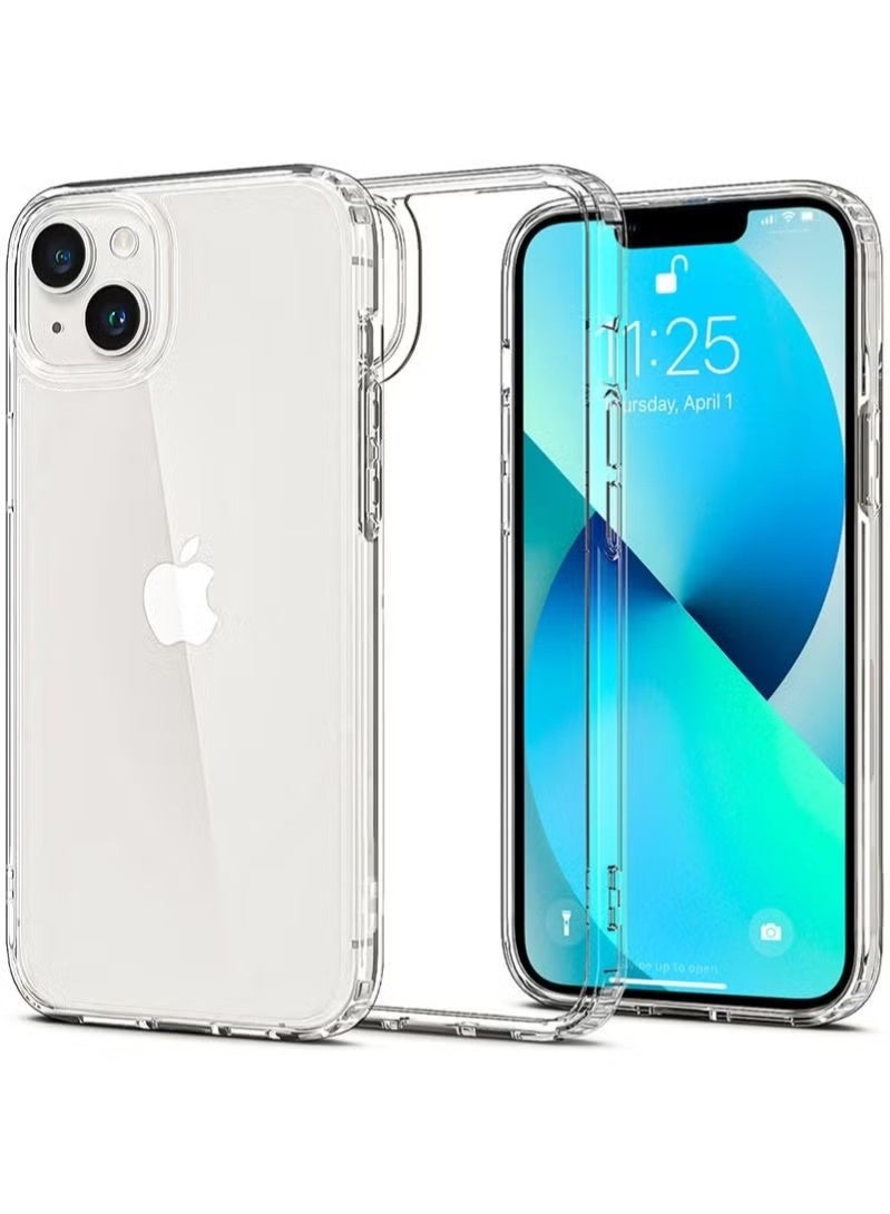 Beauenty iPhone 13 Mini Case Clear Cover [Anti-Yellowing] Ultra Thin Silicone Shockproof Back Cases Transparent Protective Phone Case for Apple iPhone 13 Mini 6.1 inch 2021 - Crystal Clear - Image 1
