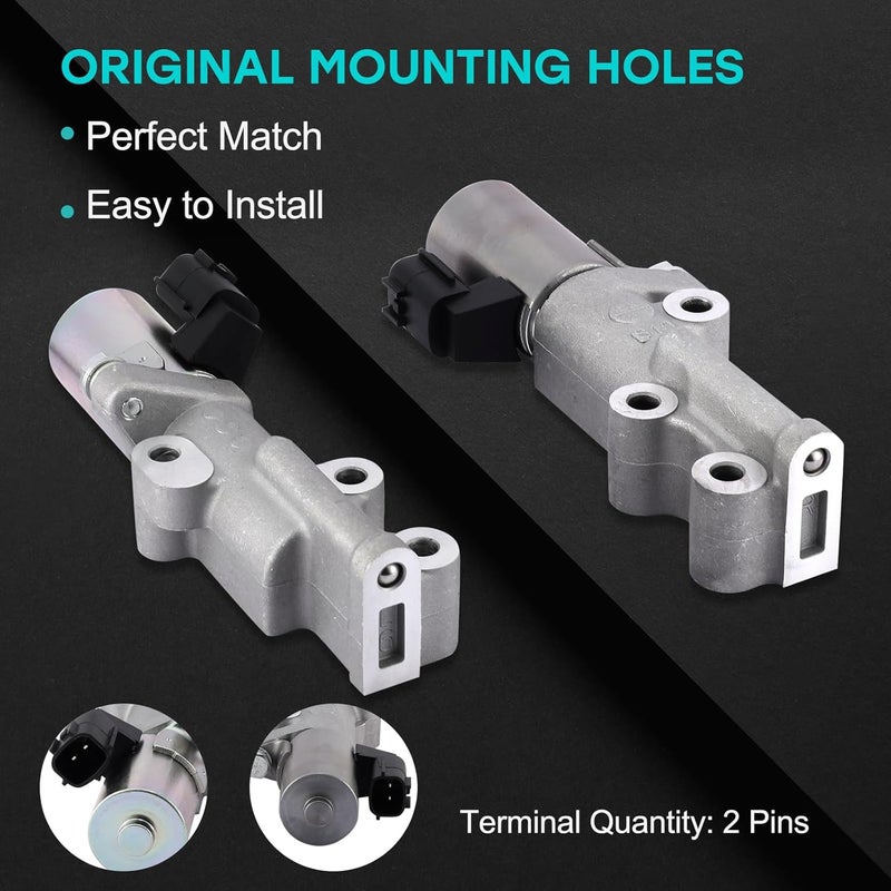 AULINK 2 PCS OCV Oil Control Variable Valve Timing Solenoid for Infiniti and Nissan Models - Image 2