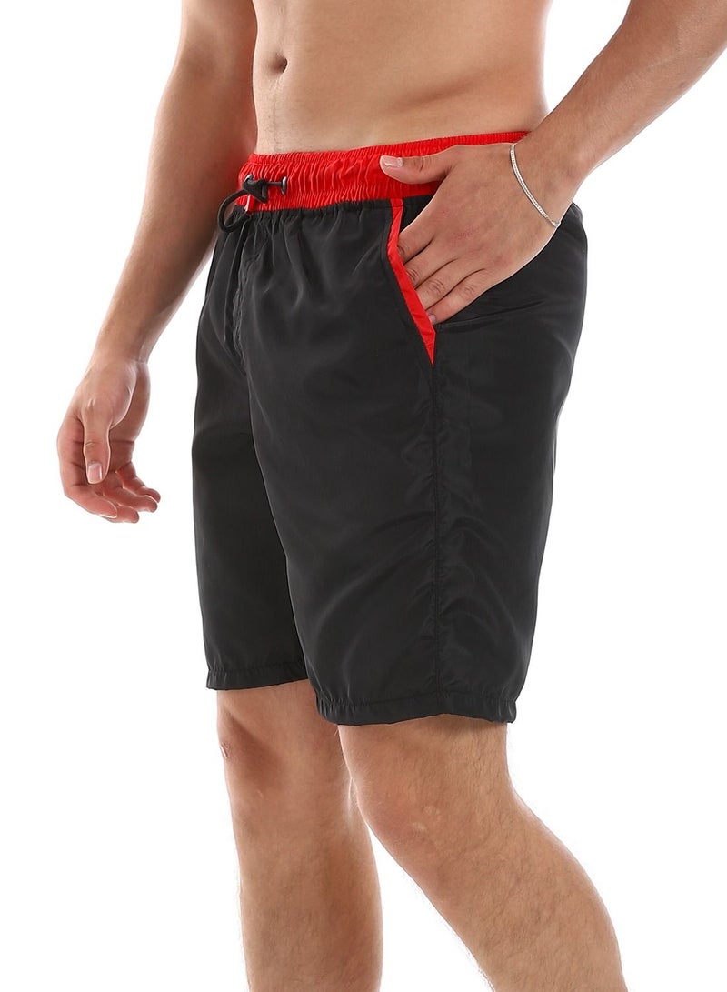 Caesar Mens Swim Short, Water Proof 100% Polyester Fabric  - Image 3