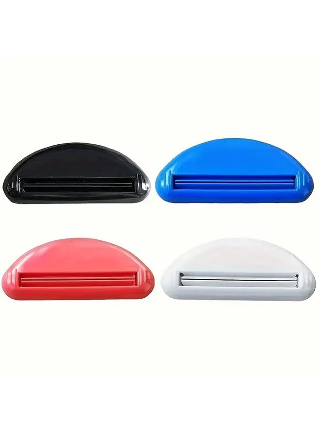Black Plastic Toothpaste Squeezer 1pc Travel Friendly Bathroom Accessory For Home - Image 4