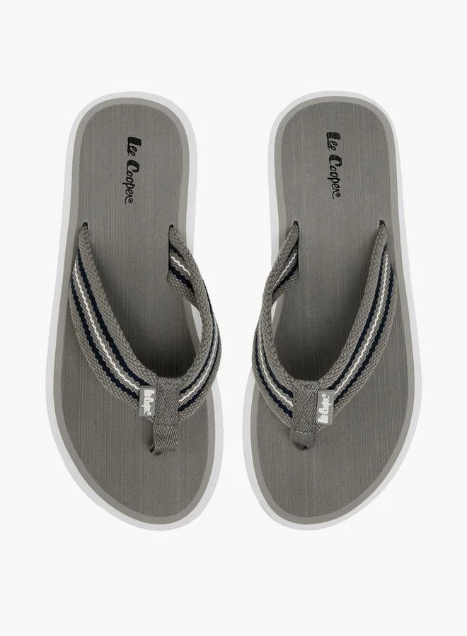 لي كوبر Men Striped Flip Flops