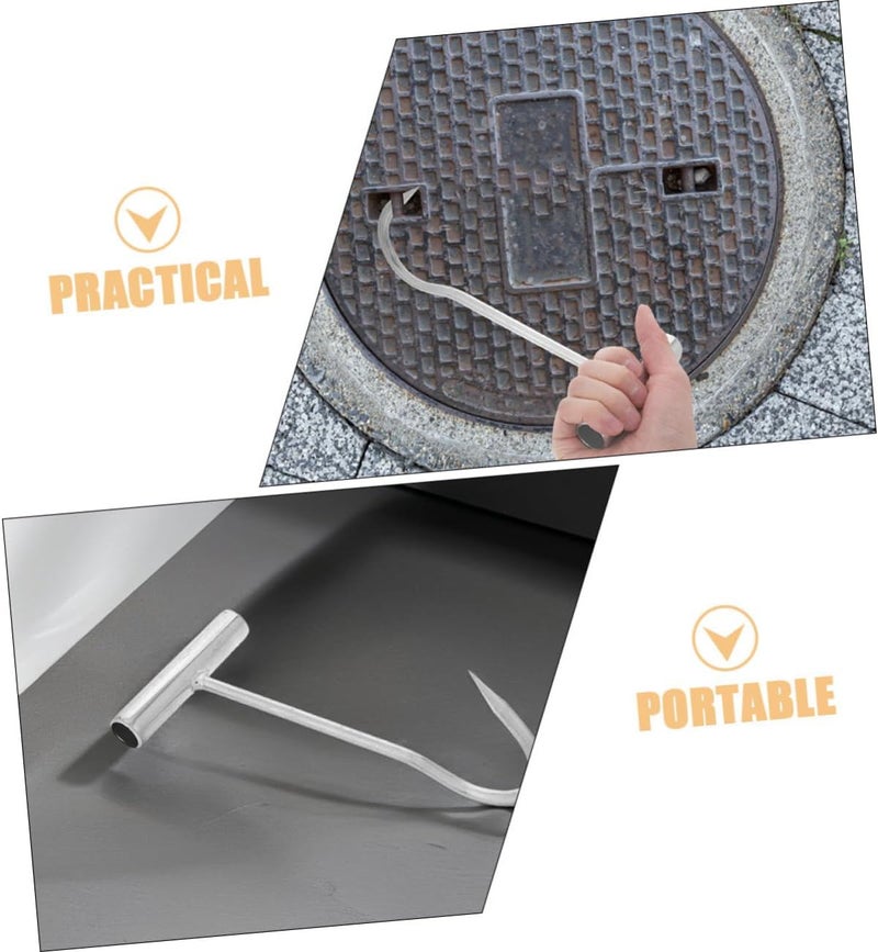 All environment compatible Abaodam Manhole Lid Puller Lifting Hook for Large Hooks Heavy Duty for Manhole Cover Full land route delivery Multiple options Dense area priority deliver Multiple local stock source Diverse purchase options Various size alternatives Mountain region eligible ship Market popular practical build Certified local stock Bulk order available stock Trendy economical quality Carefully selected material Balanced structure Dispersed regional warehouses Long use oriented quality Precision made Storage transit efficiency build Chemical free Consistent single item quality Room to room portable Stable base Single & bulk storage compatible Set product combo compatible Varied global sizing picks - Image 3