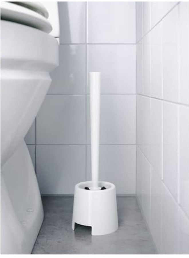 أيكيا فرشاة حامل المرحاض، أبيض من ايكيا - Image 3