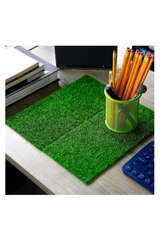 Y&D Fairy Garden Grass Artificial Grass, 6 x Inches Miniature Life-Like Craft for Dollhouse Ornament Micro Landscape Moss DIY Decoration Pack  - Image 3