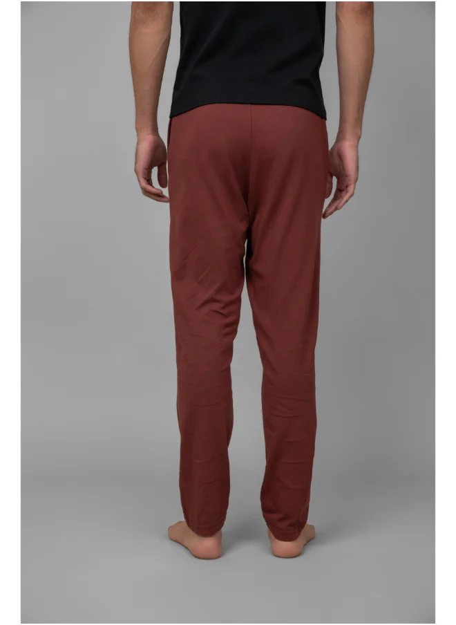 NeceSera Burgundy Mens Pajama