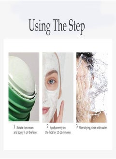 VEZE Matcha Hard Tea Mask To Cleanse And Cleanse The Skin Get A Bright And Clear Look In One Swipe  - Image 3