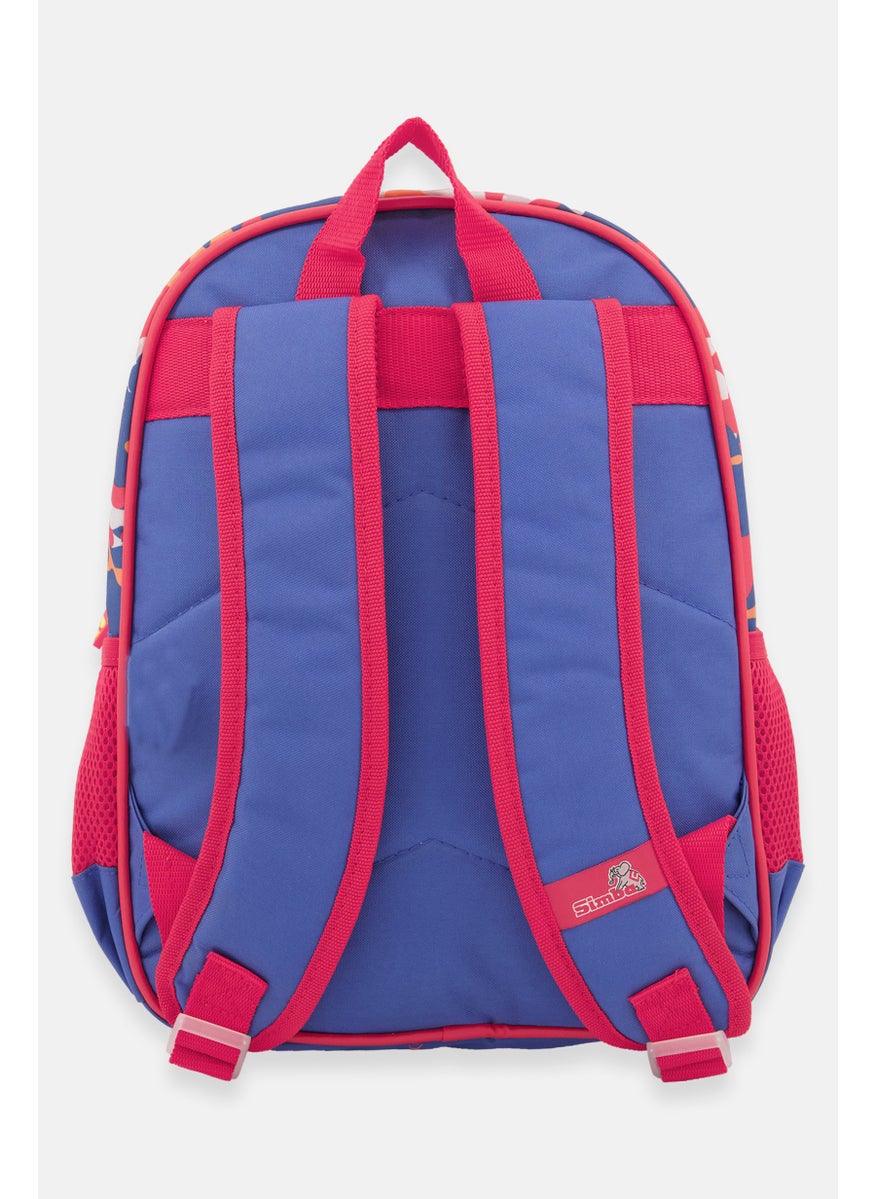Simba Kids Boy Superman Printed Backpack 37 H x 30 L x 13 W Cm, Blue/ Red Combo  - Image 2