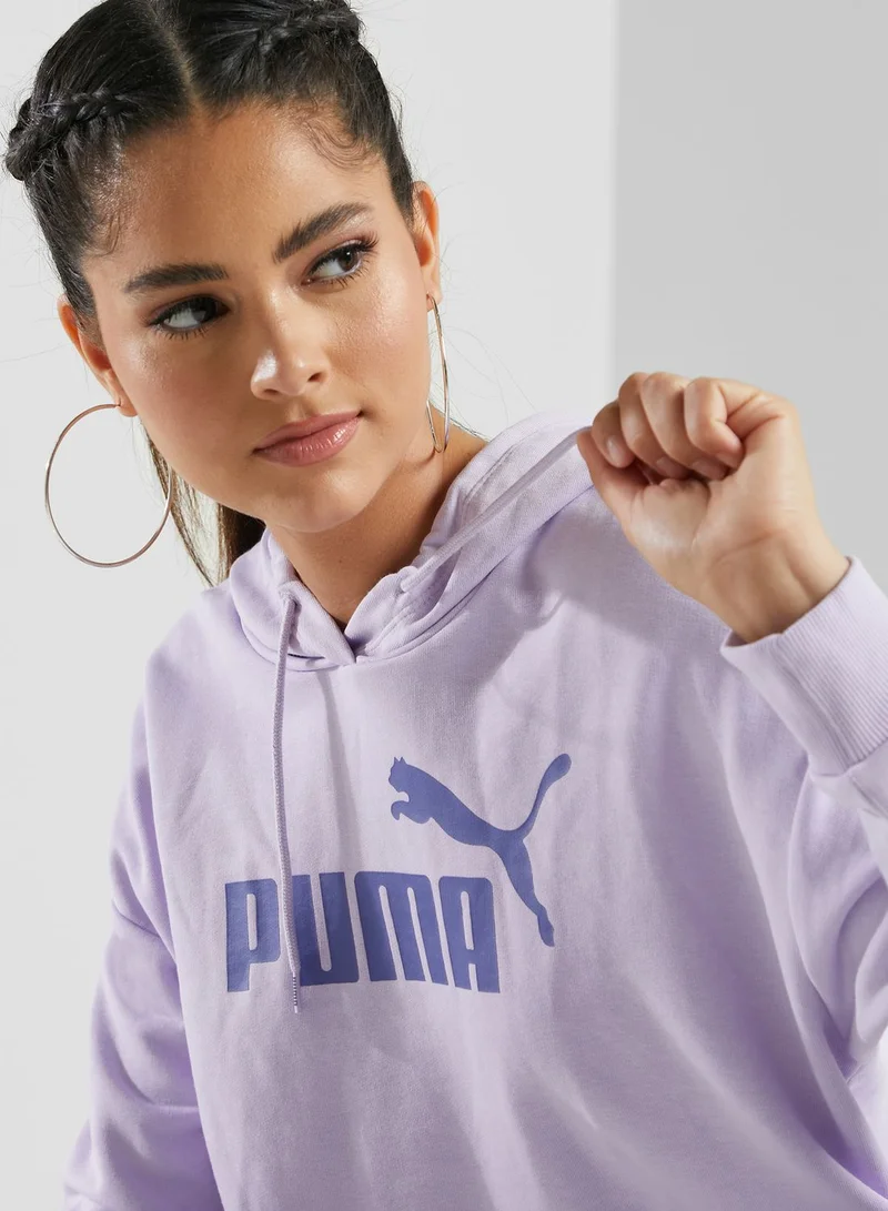 PUMA Essential Cropped Logo Hoodie
